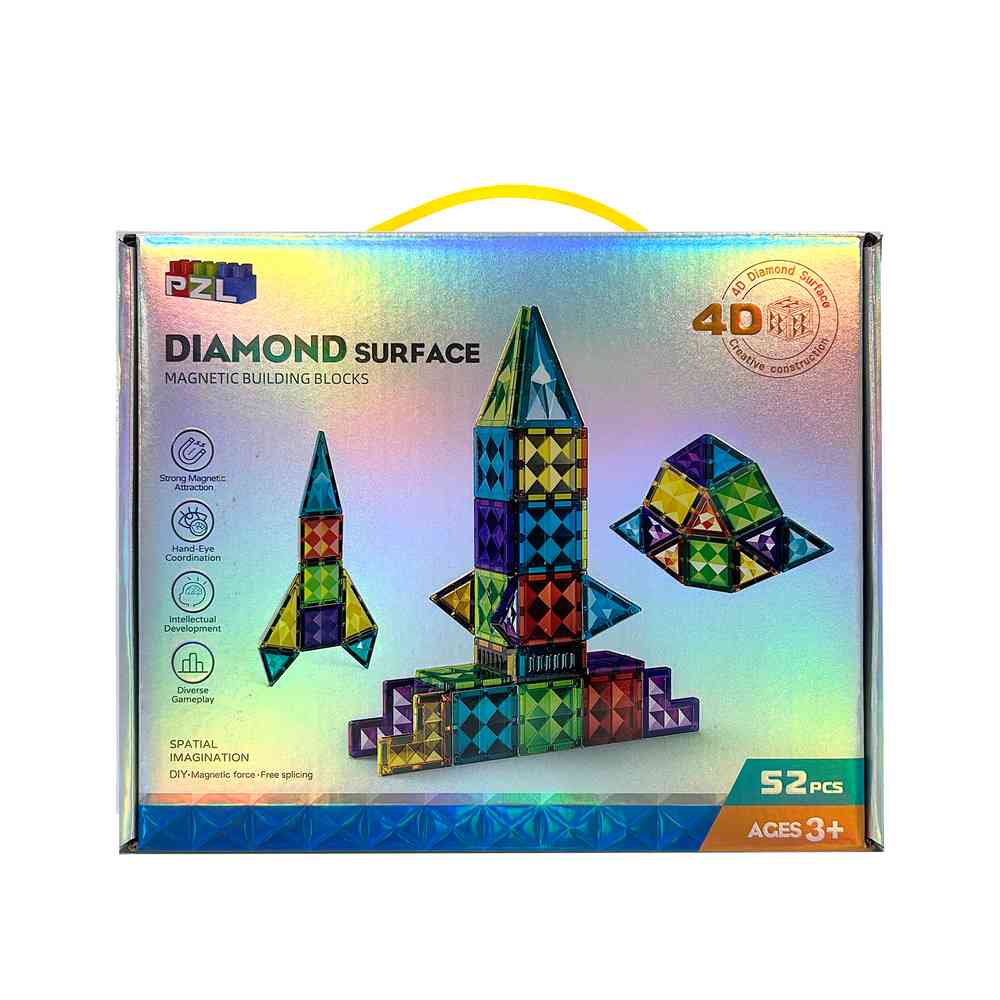 ITT39590 MAGNETNE KOCKE DIAMOND CLASSIC 52 KOM 