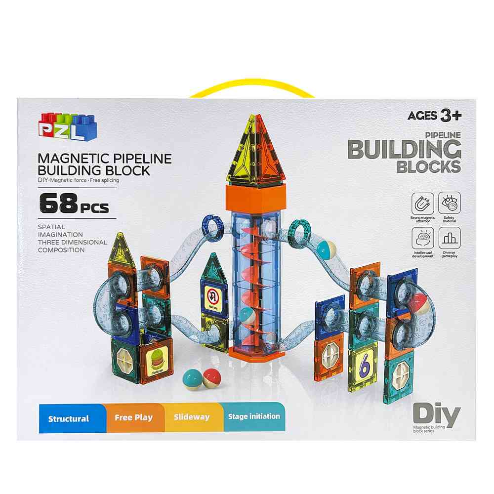 ITT39620 MAGNETNE KOCKE STAZA 68 KOM 