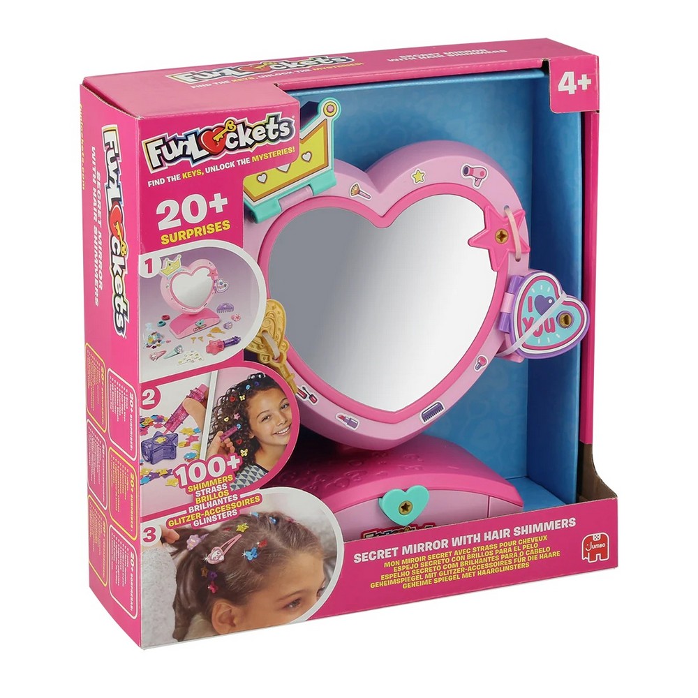 KDS25200 FUNLOCKETS TAJNO OGLEDALCE SA UKRASIMA ZA KOSICU 