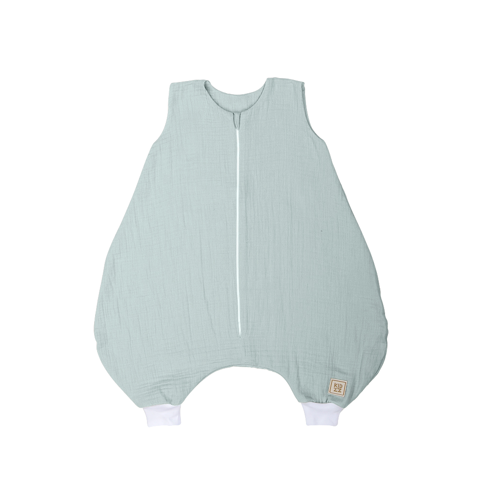 KIDZZ SLEEPING BAG MUSLIN MINT 0-18M