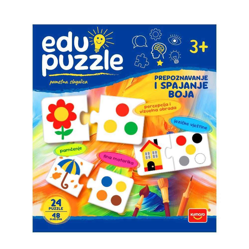 EDU PUZZLE - SPAJANJE BOJA