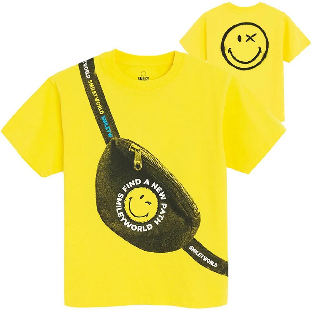 NN SMILEY MAJICA KRATAK RUKAV YELLOW 
