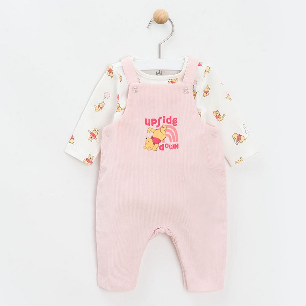 COOL CLUB SET BODI DUG RUKAV, DONJI DEO I TRAKA ZA KOSU DISNEY WINNIE THE POOH M