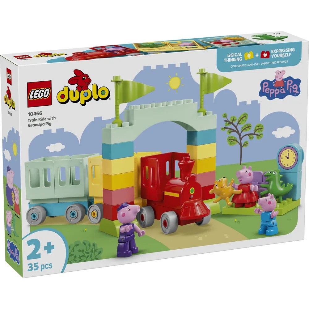 LEGO DUPLO PEPPA PIG TRAIN RIDE WITH PEPPA PIG 