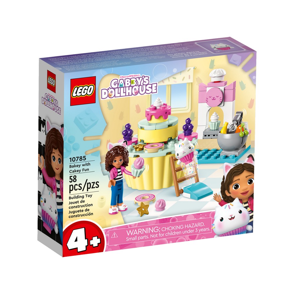 LEGO GABBYS DOLLHOUSE BAKEY WITH CAKEY FUN