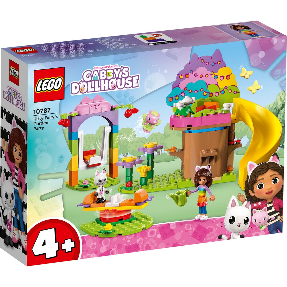 LEGO GABBYS DOLLHOUSE KITTY FAIRYS GARDEN PARTY