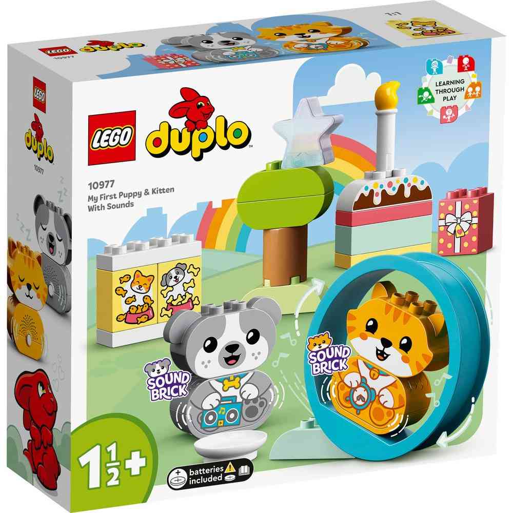 LEGO DUPLO MOJ PRVI PSIC I MACE SA ZVUKOM 