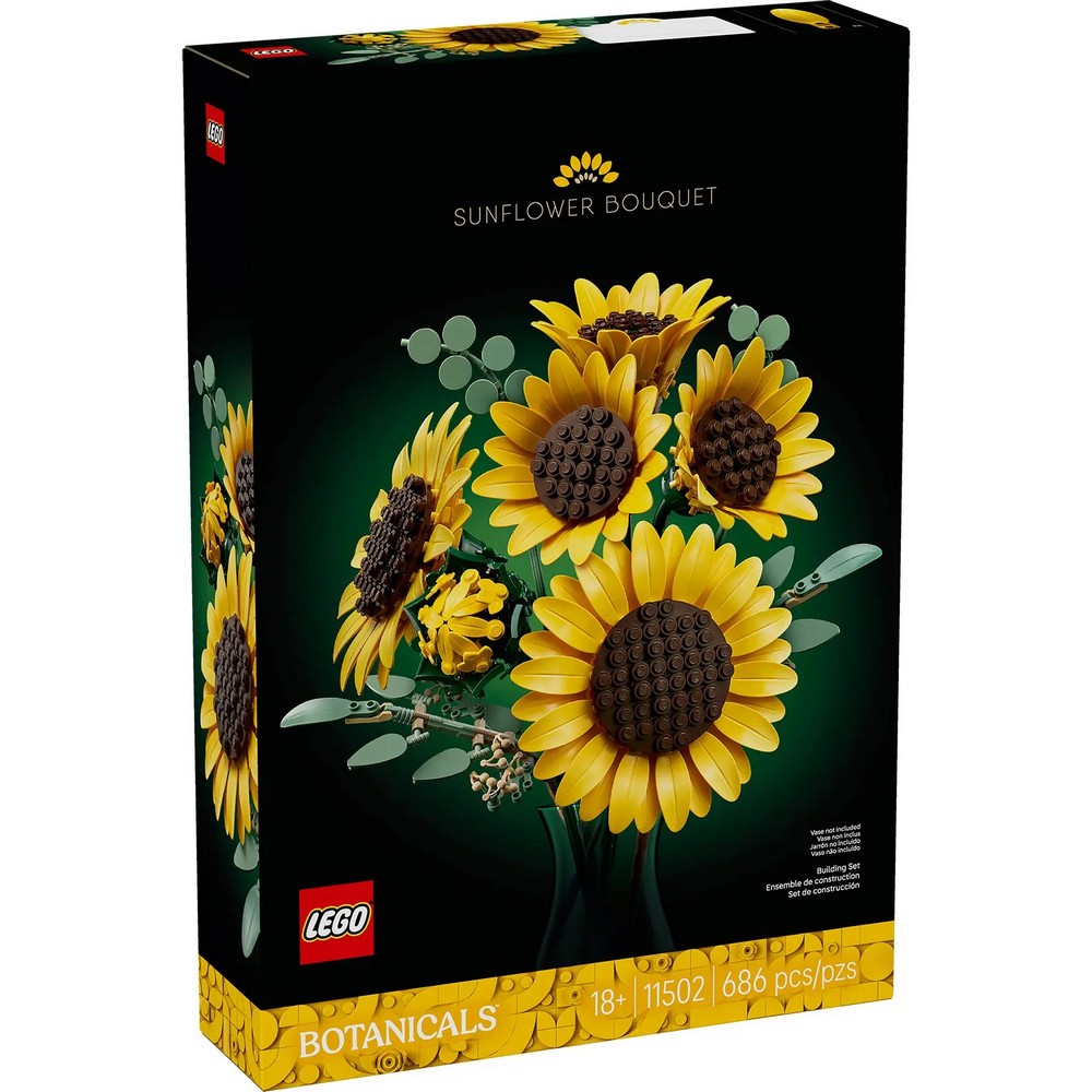 LEGO BOTANICALS SUNFLOWER BOUQUET 