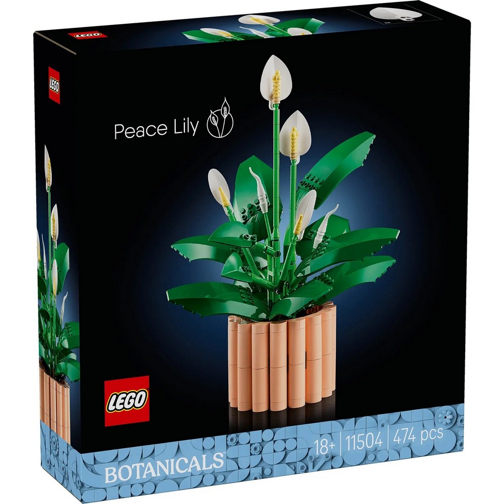 LEGO BOTANICAL PEACE LILY 