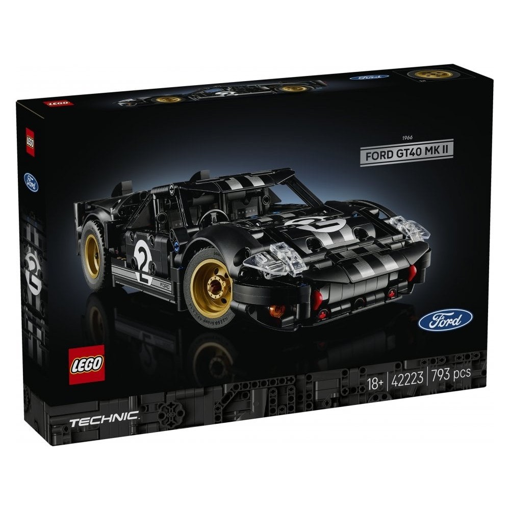 LEGO TECHNIC 1966 FORD GT40 MKII RACE CAR 