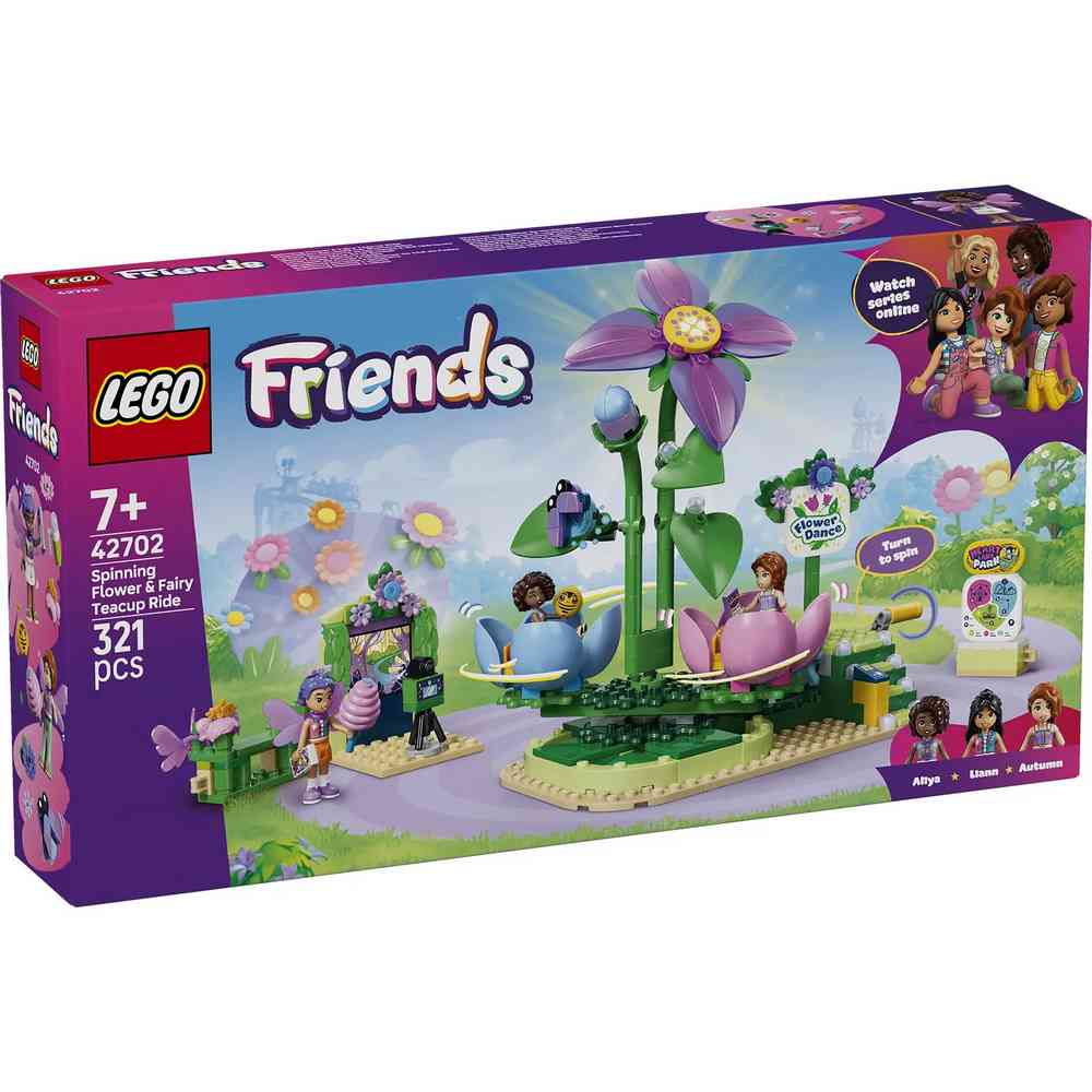 LEGO FRIENDS SPINNING FLOWERYANDYFAIRY TEAC 