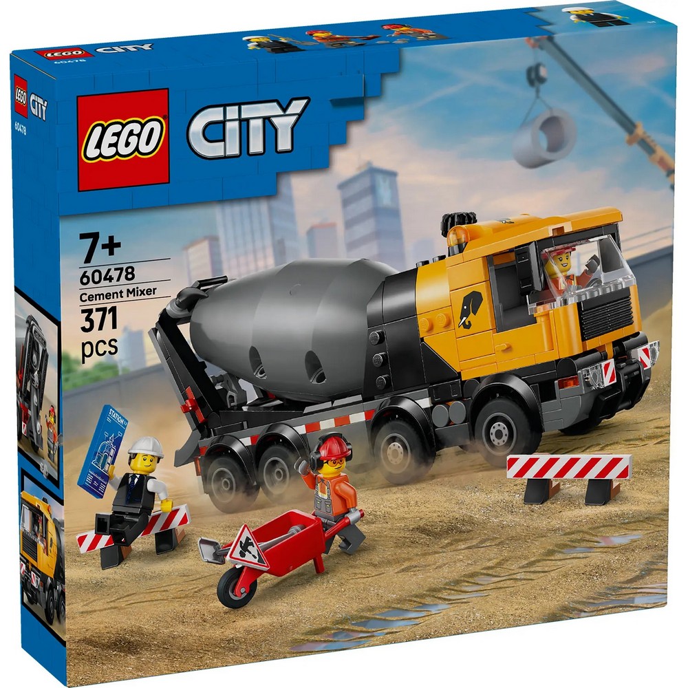 LEGO CITY CEMENT MIXER 