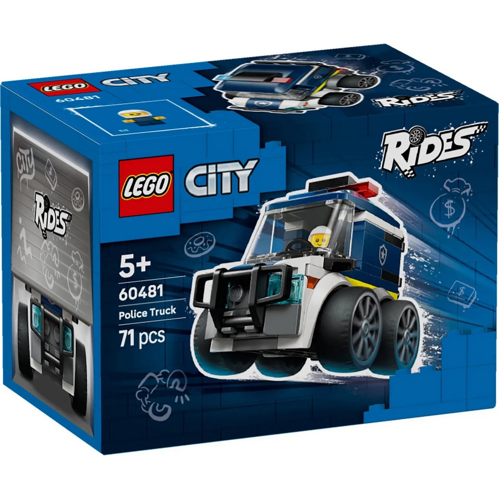 LEGO CITY RIDES POLICE TRUCK 