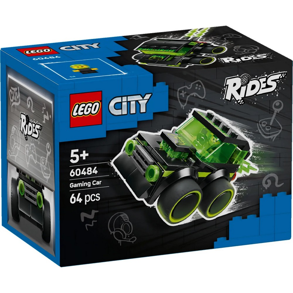 LEGO CITY RIDES GAMING RACE CAR 