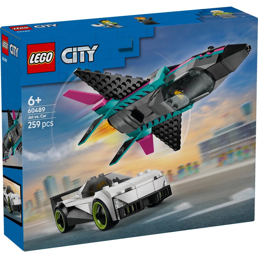 LEGO CITY JET VS CAR 