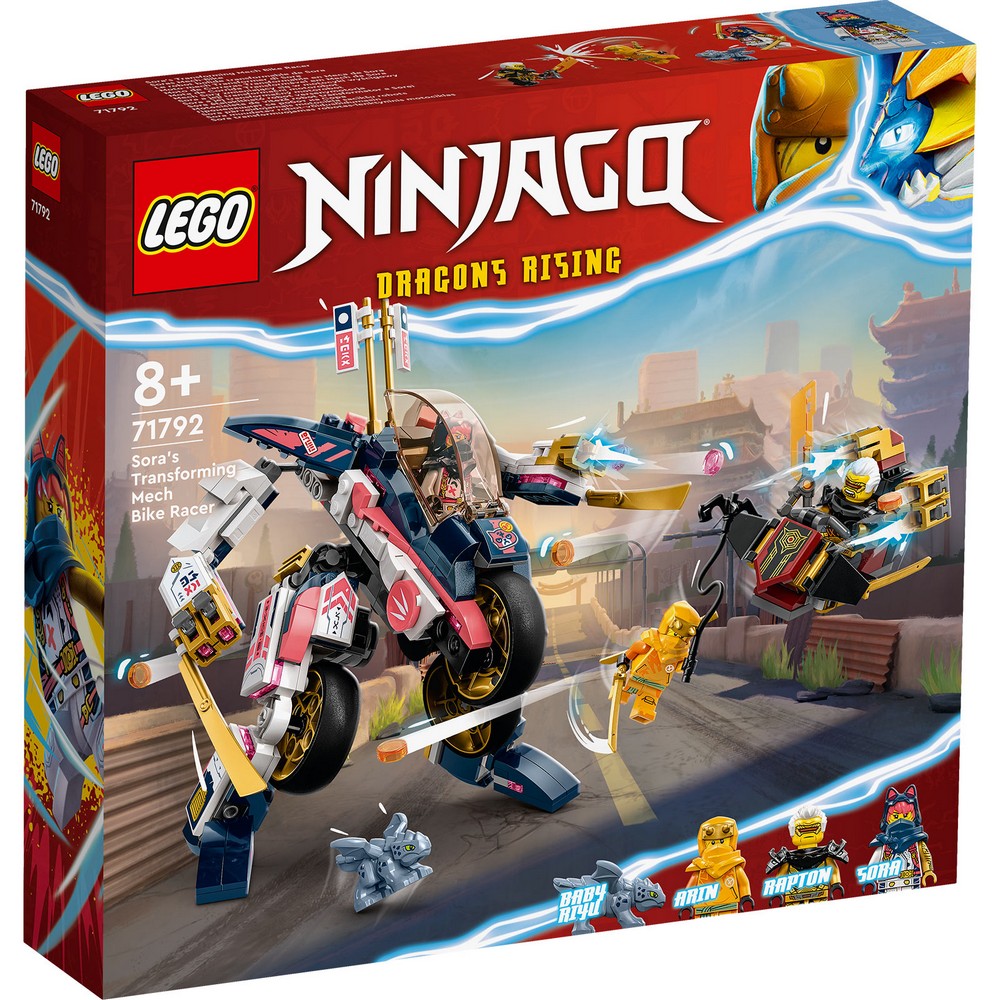 LEGO NINJAGO BIKE TRKAC TRANSFORMER