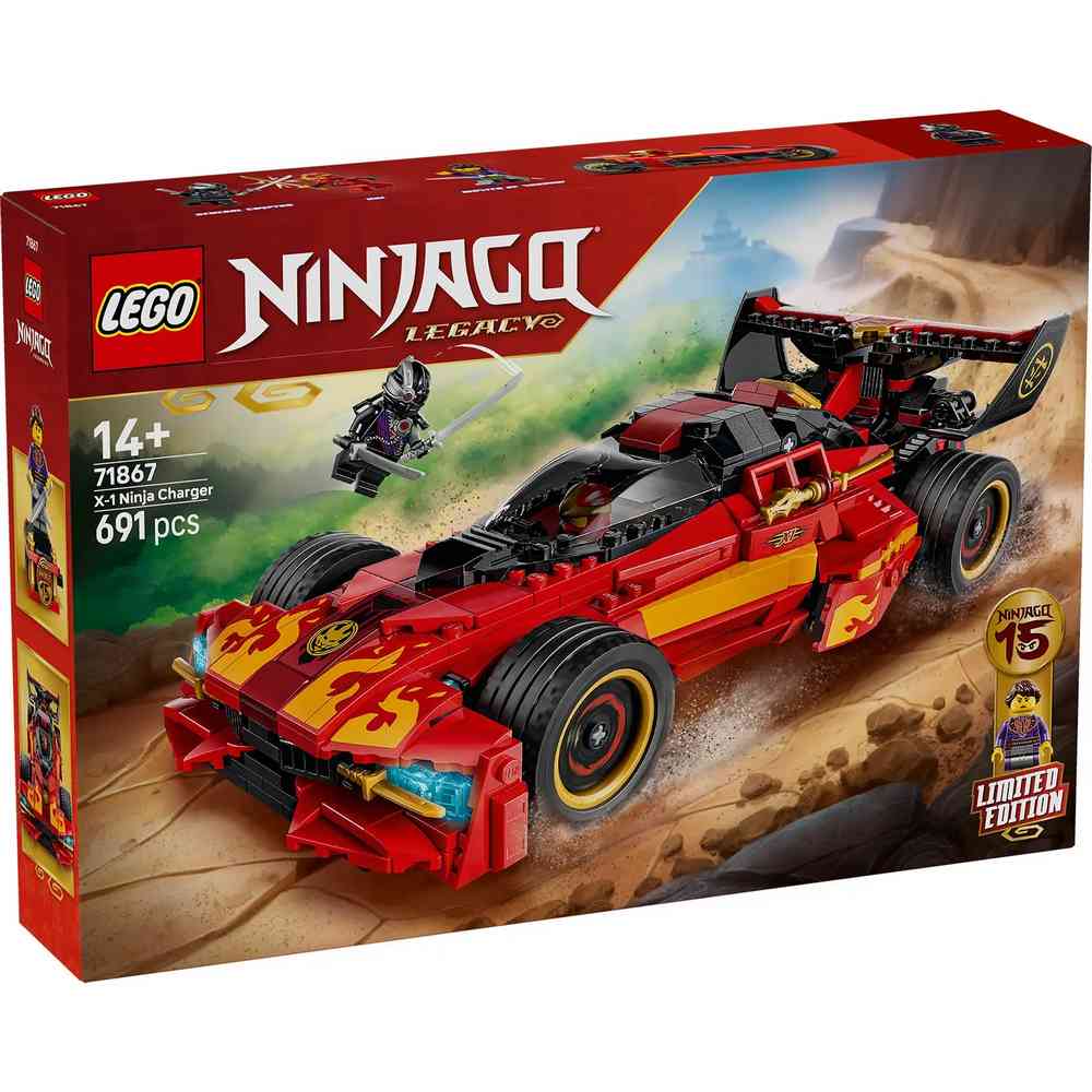 LEGO NINJAGO X1 NINJA CHARGER 15TH ANNIV 
