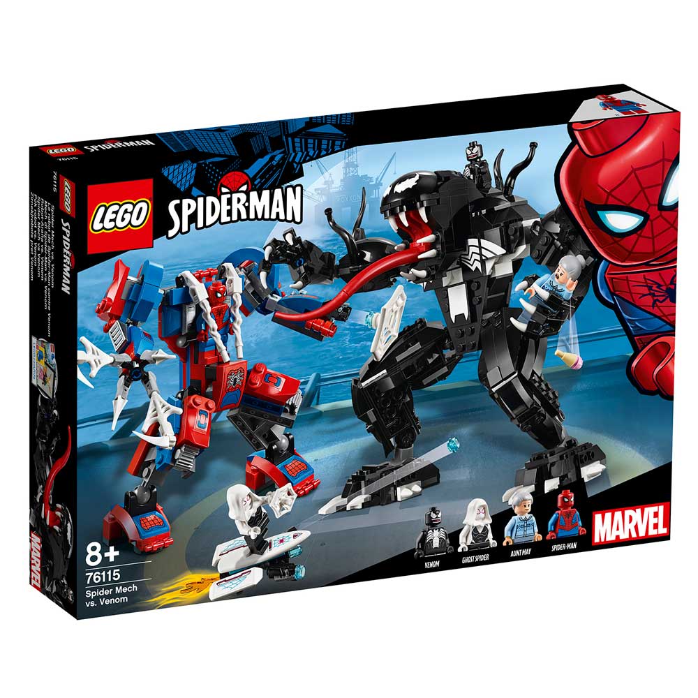 LEGO SUPER HEROES ROBOT SPIDER PROTIV VENOMA 