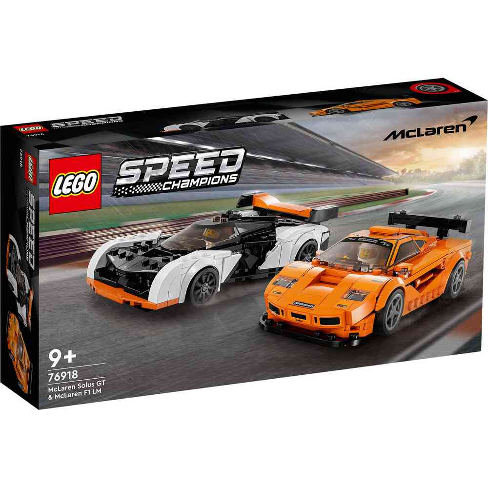 LEGO SPEED CHAMPIONS MCLAREN SOLUS GT I F1 LM