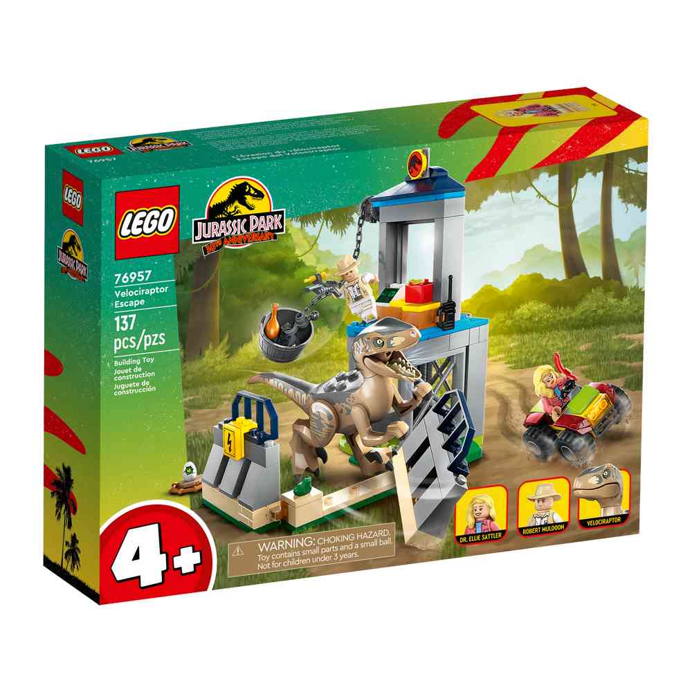 LEGO JURASSIC BJEKSTVO VELOCIRAPTORA 