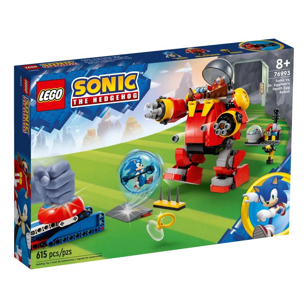 SONIC VS. DR. EGGMAN SMRTONOSNO JAJE ROBOT 