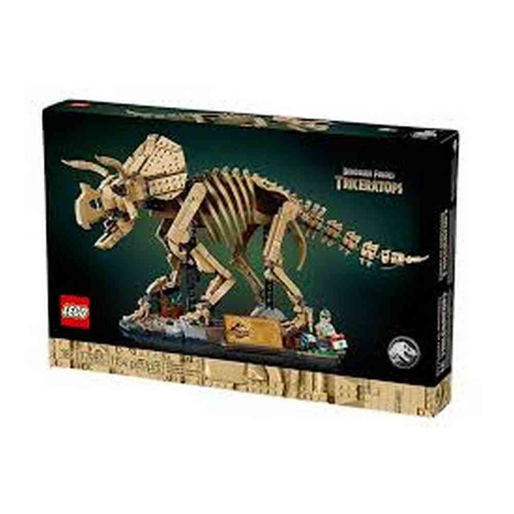 LEGO JURASSIC WORLD DINOSAUR FOSSILS TRICERATOPS 