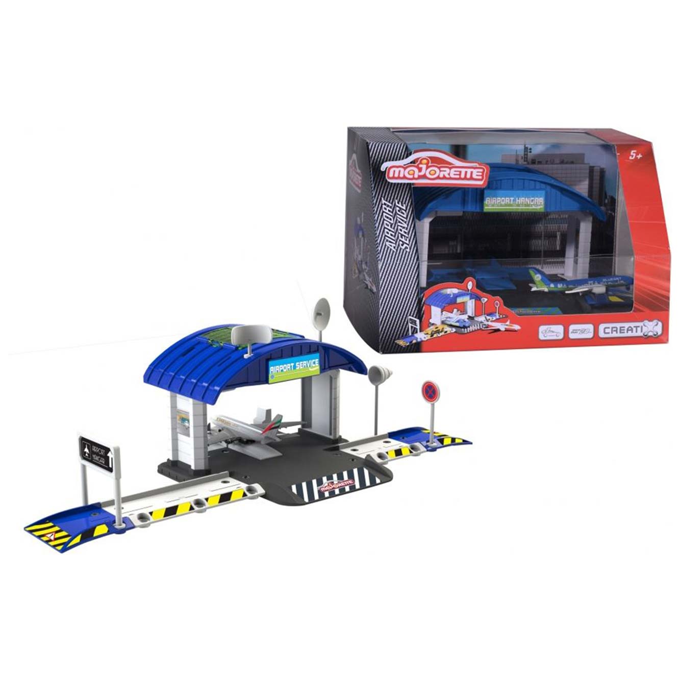 MAJORETTE CREATIX AERODROMSKI HANGAR