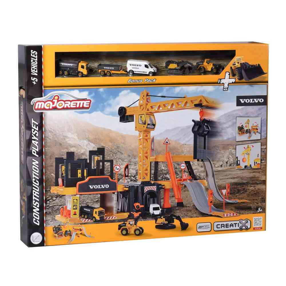 MAJORETTE CREATIX GRA?EVINSKI VOLVO SET