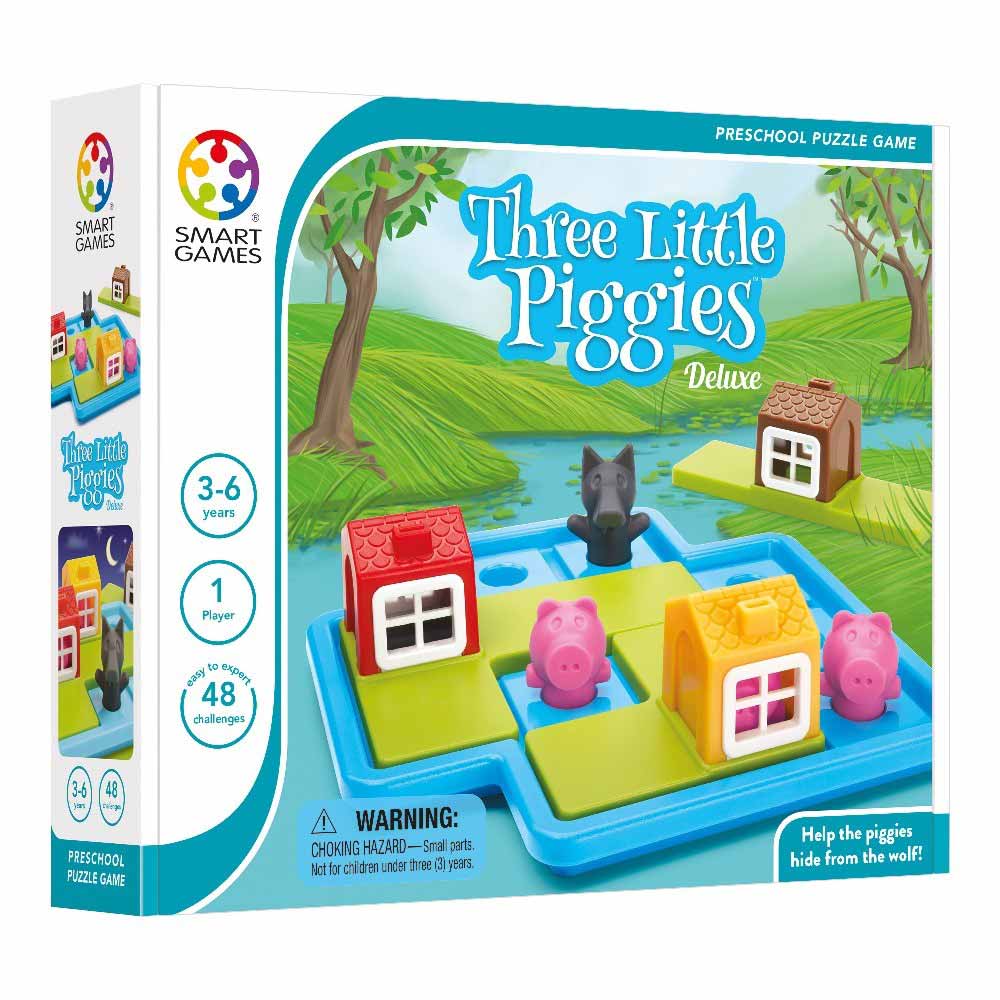 SMART PUZZLE THREE LITTLE PIGGES DELUX