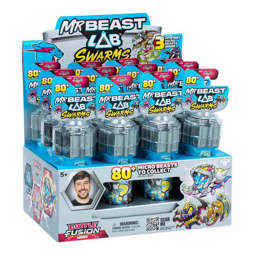 ME24872  MRBEAST SWARMS SET 3 FIGURE cdu 