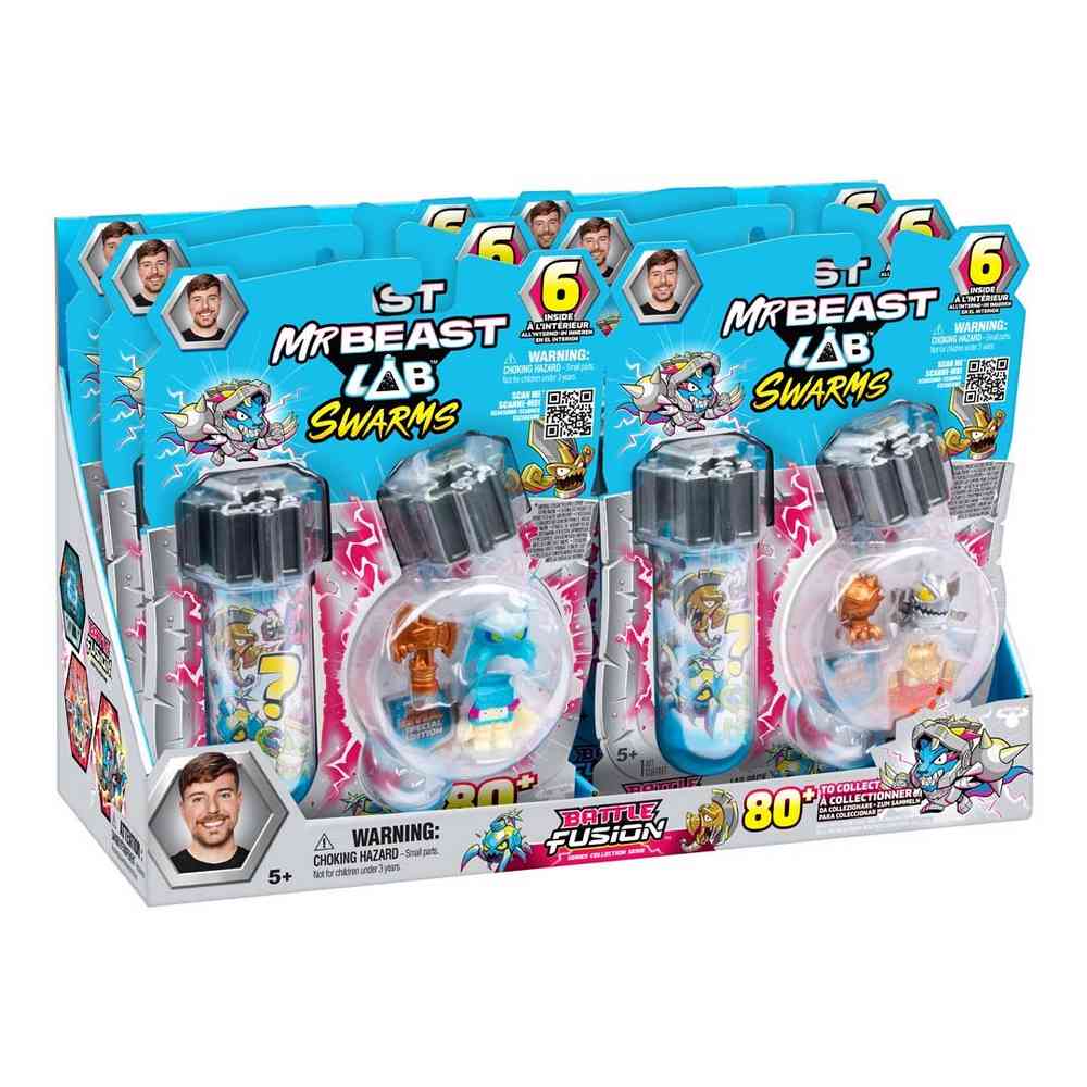 ME24874 MRBEAST SWARMS SET 6 FIGURA cdu 