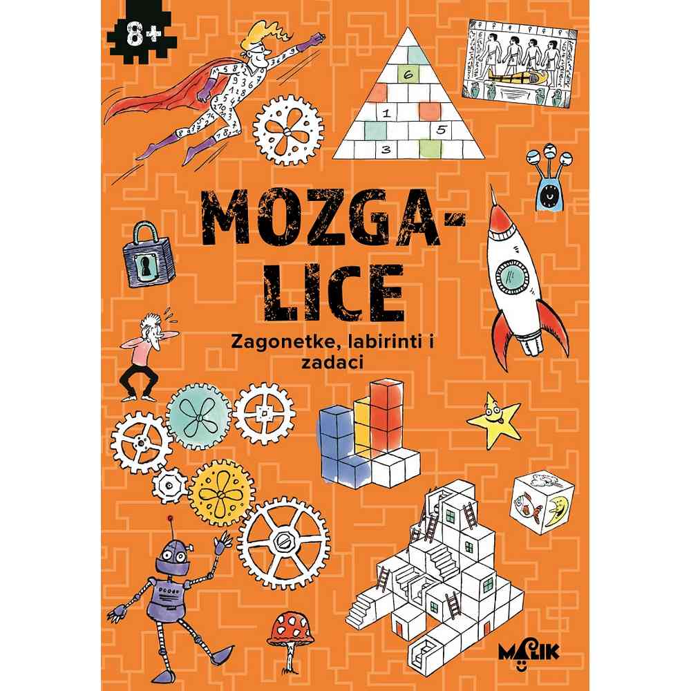 MOZGA-LICE NARANCASTA 8+ 