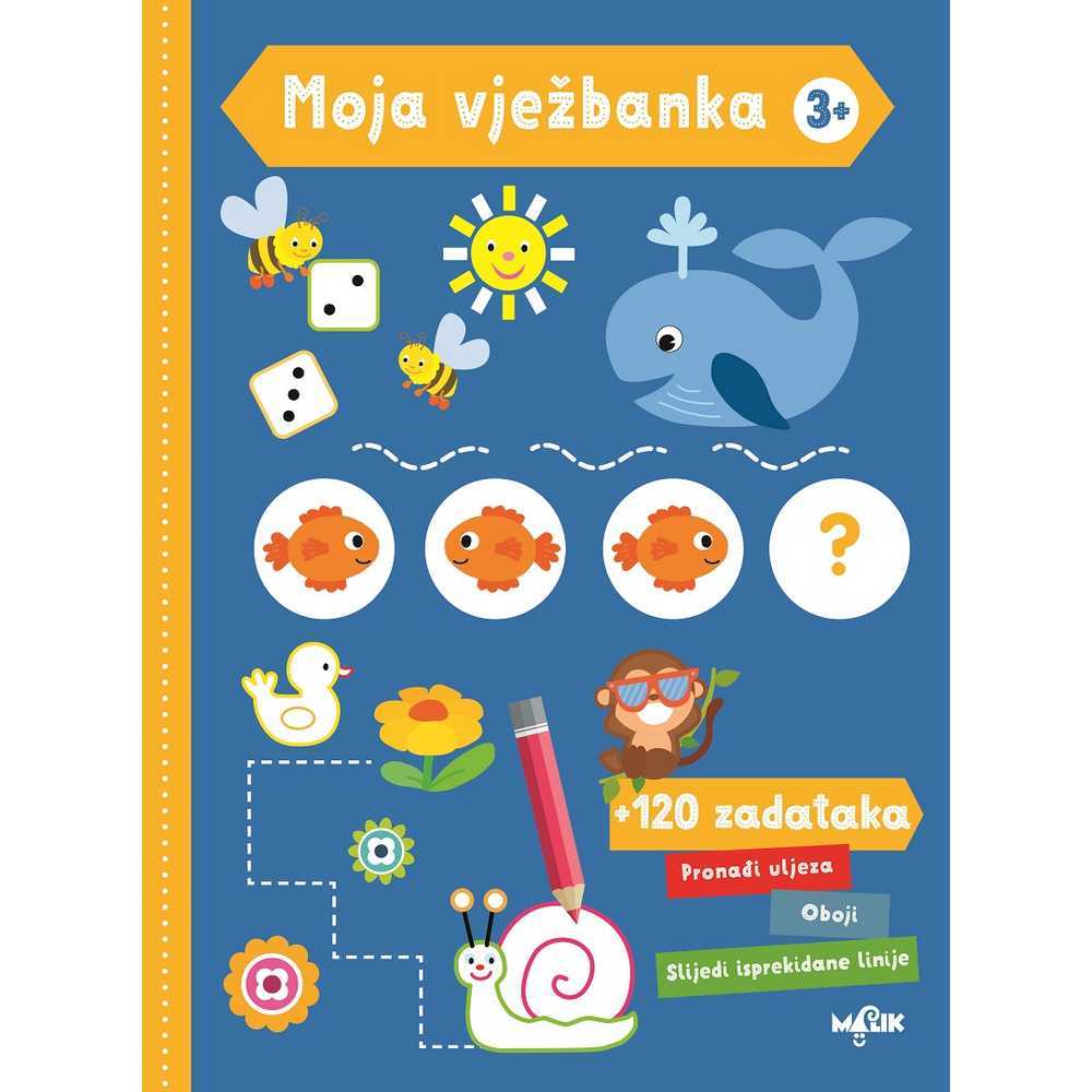 MOJA-VJEZBANKA 3+ PLAVA 