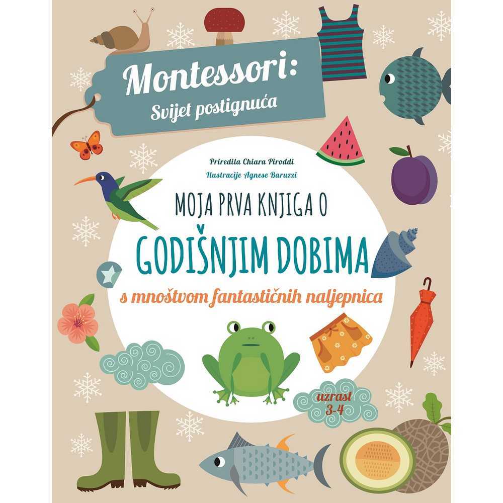 MONTESSORI VJEZBANKA GODISNJA DOBA 3-4 