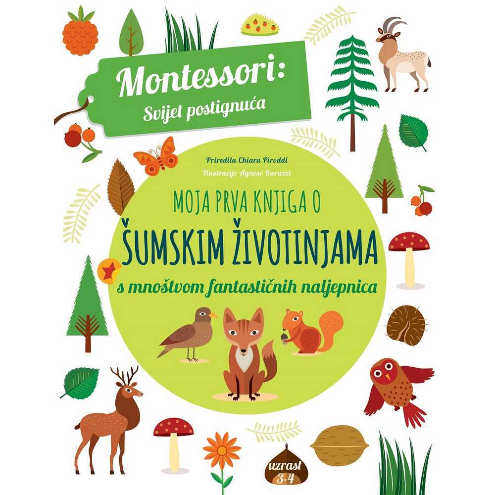 MONTESSORI VJEZBANKA SUMSKE ZIVOTINJE 6-7 