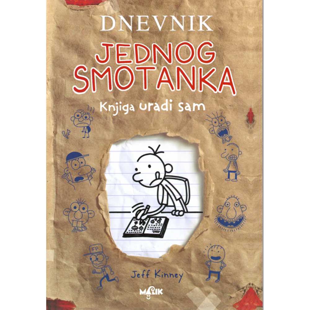 DNEVNIK JEDNOG SMOTANKA-KNJIGA URADI SAM