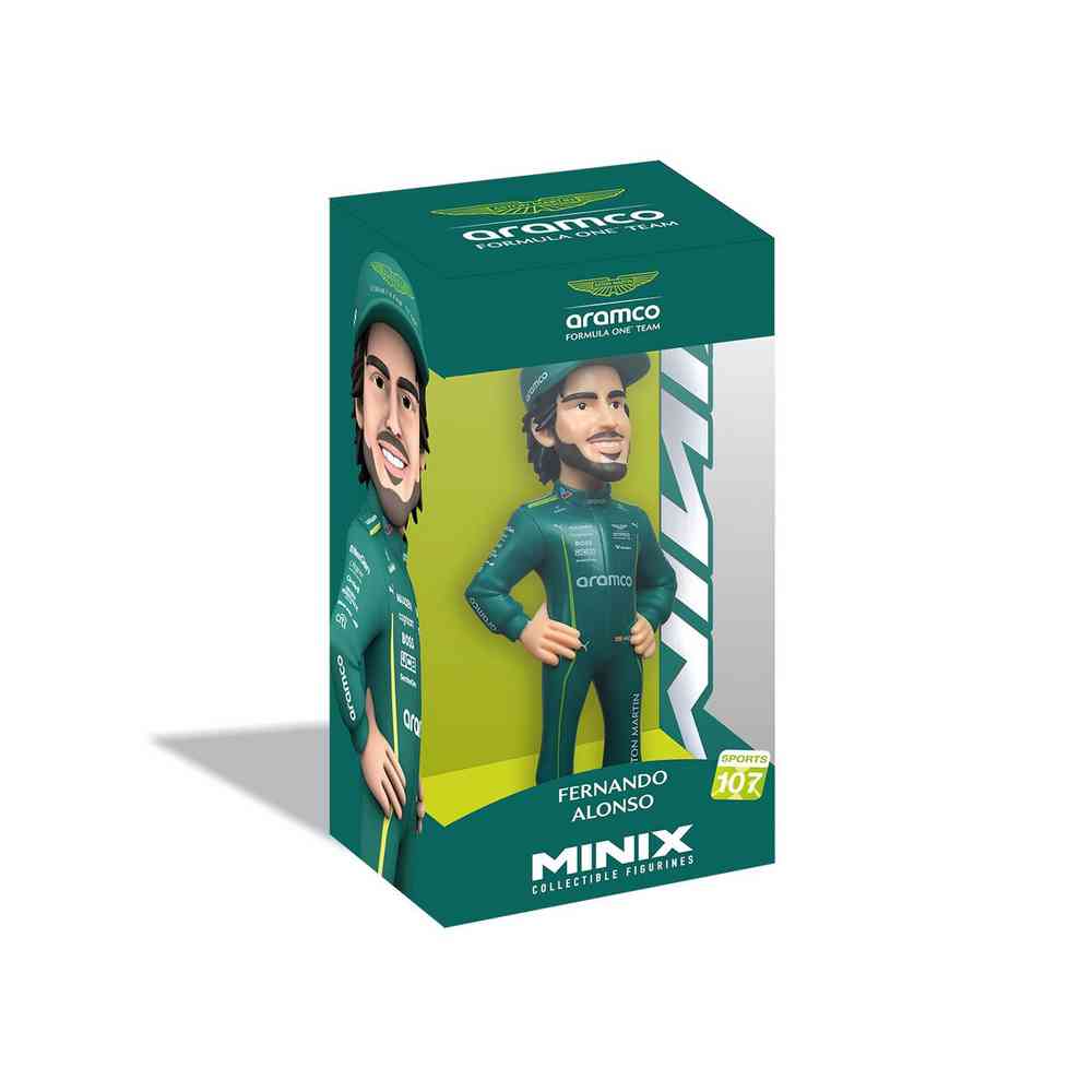 MNX19359 MINIX FIGURA ASTON MARTIN FERDINANDO ALONSO 