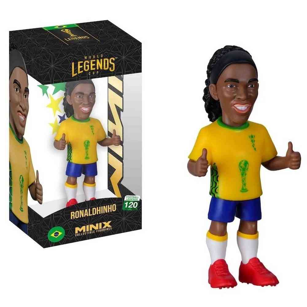 MNX23896 MINIX FIGURA WORLD CUP LEGENDS RONALDINHO 