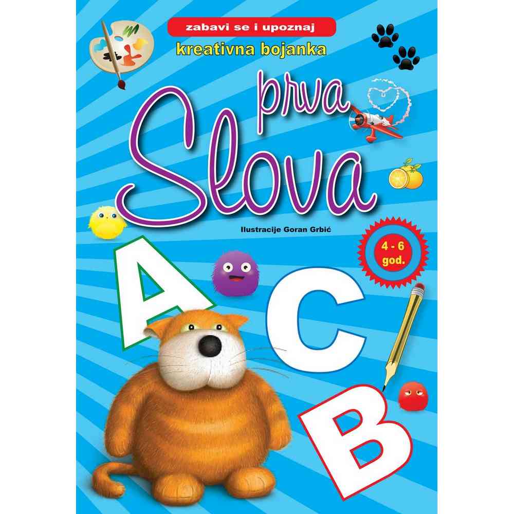 KREATIVNA BOJANKA-PRAVA SLOVA 