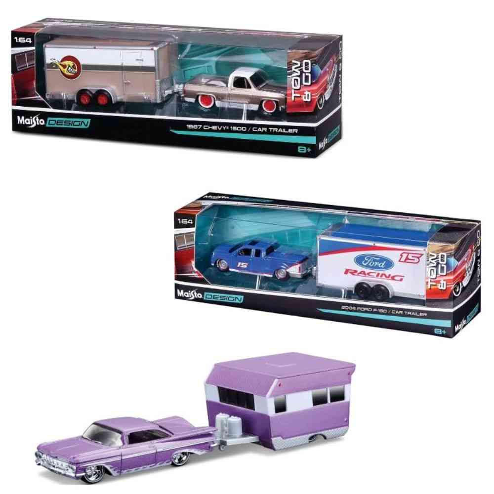 MAISTO TRANSPORTNO VOZILO TOW&GO 1:64 ASST 