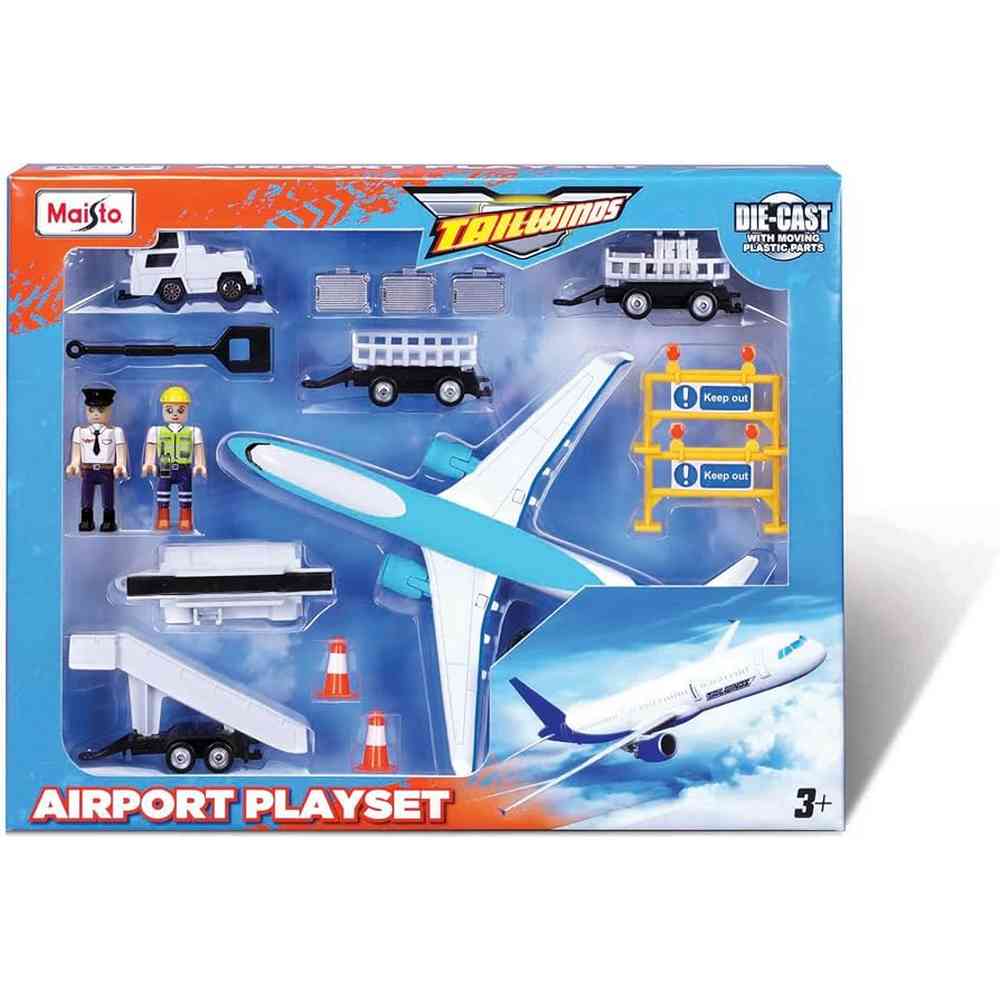 MAISTO FRESH METAL AERODROM PLAYSET 