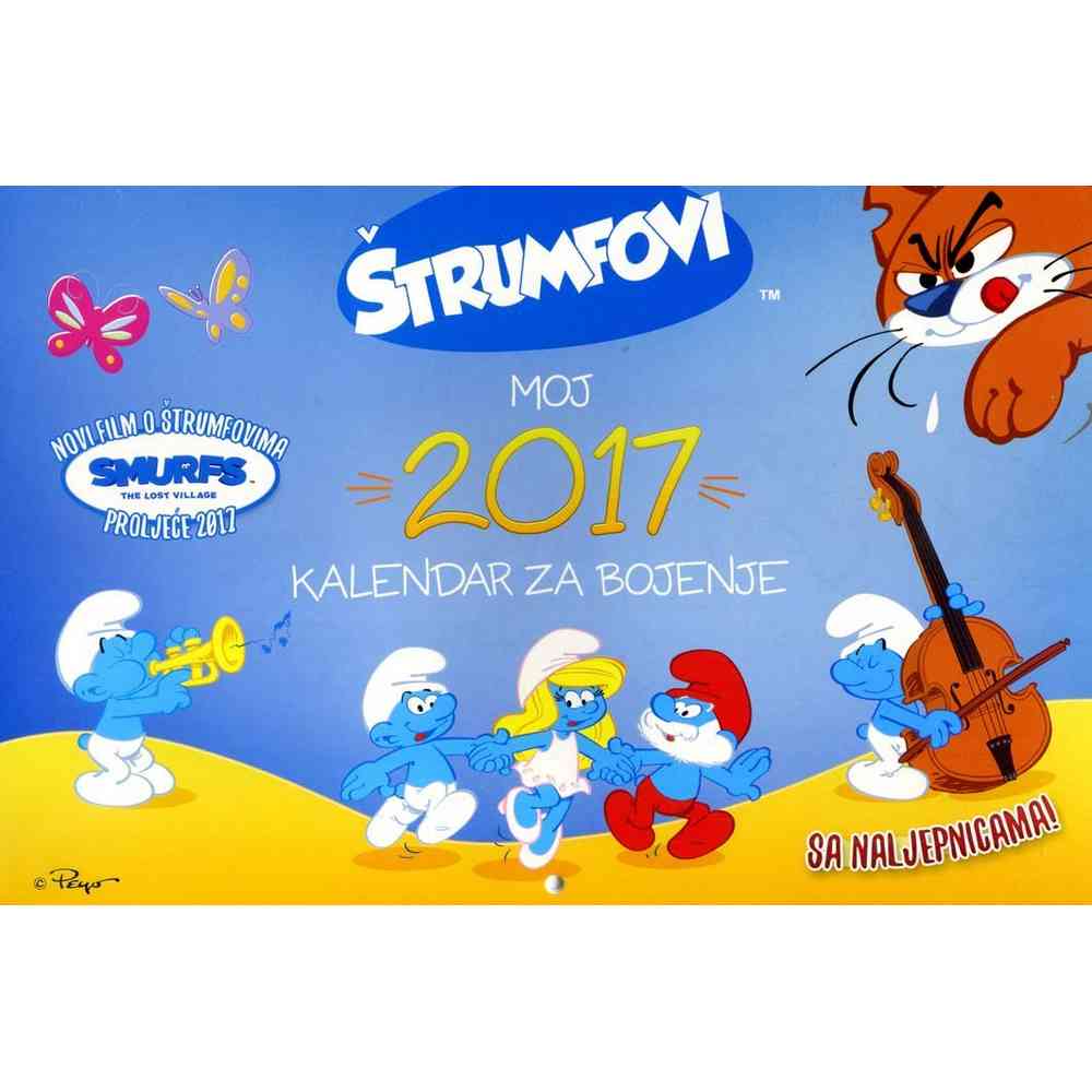 STRUMFOVI MOJ KALENDAR ZA BOJENJE 