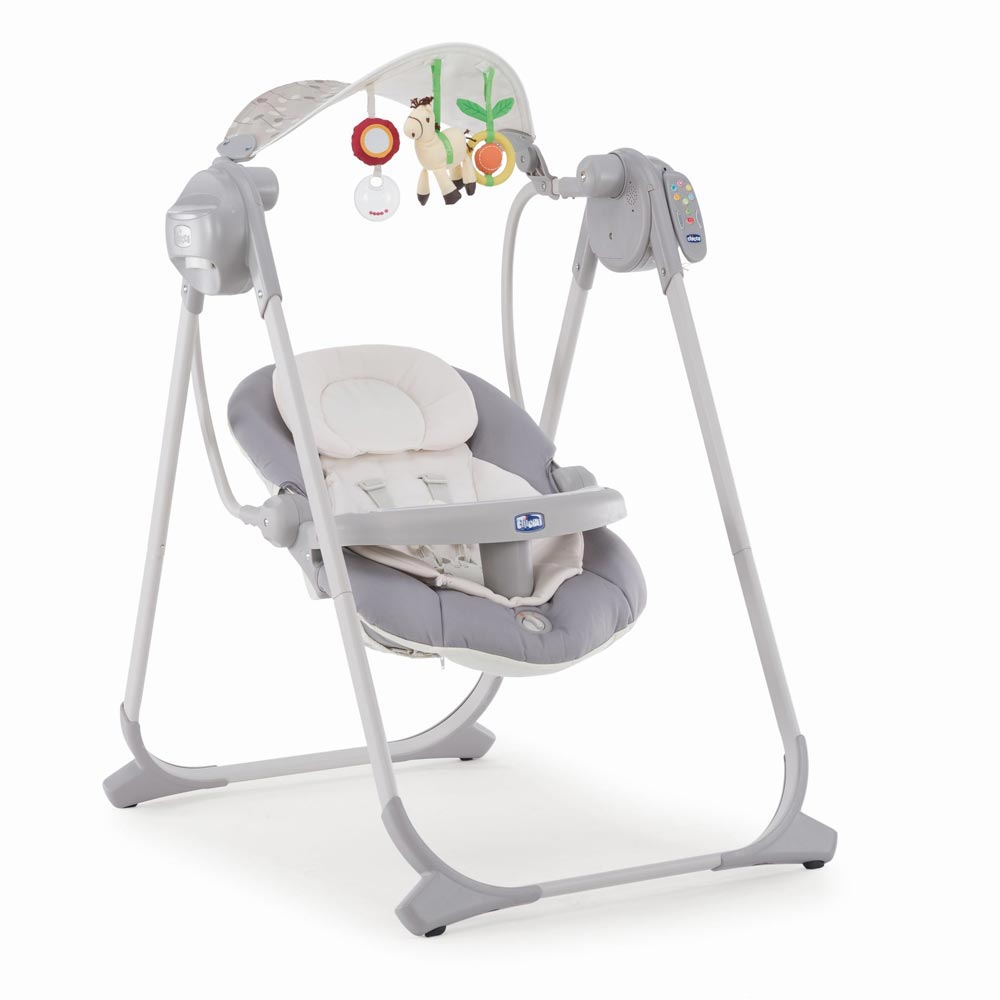 CHICCO POLLY LJULJACKA SWING UP, SILVER