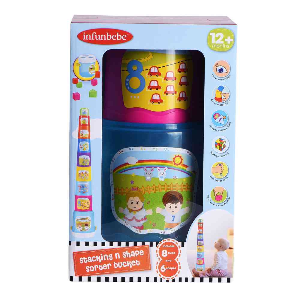 INFUNBEBE IGRACKA ZA BEBE KANTICE ZA SLAGANJE 