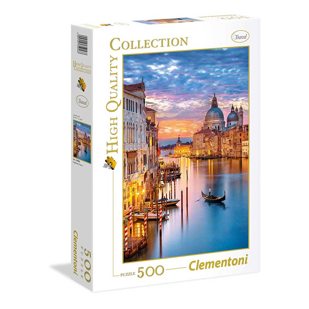 CLEMENTONI PUZZLE 500 LIGHTING VENICE 