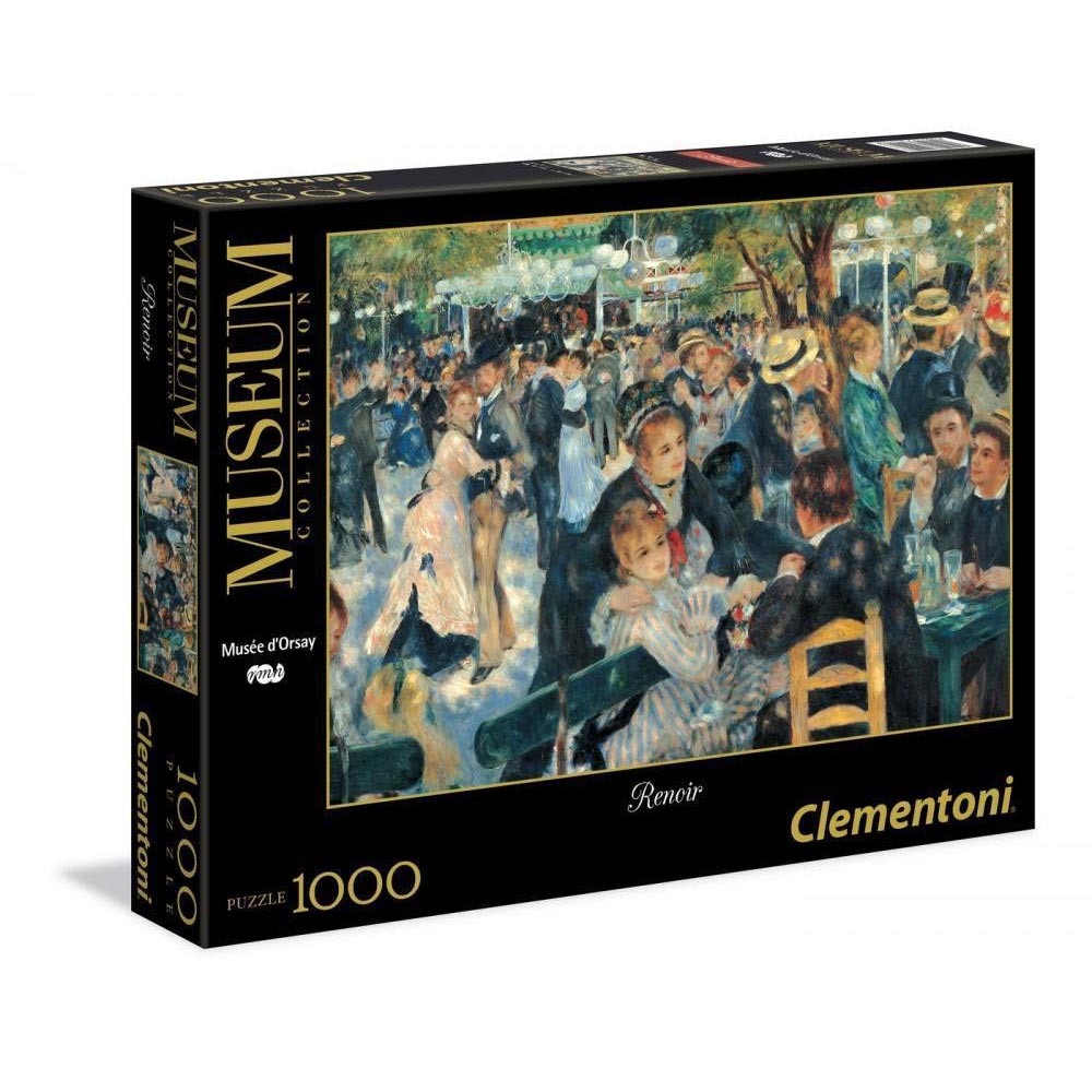 CLEMENTONI PUZZLE 1000 RENOIR BAL DU MOULIN