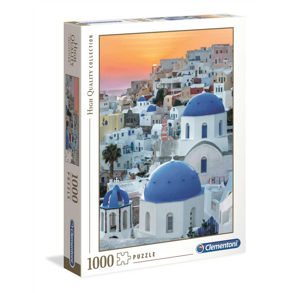 CLEMENTONI PUZZLE 1000 SNTORINI