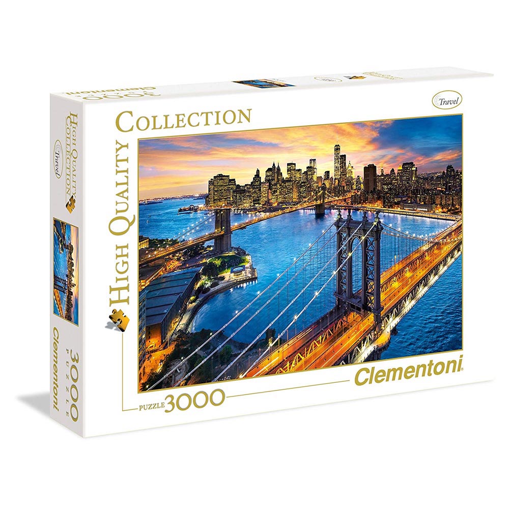 CLEMENTONI PUZZLE 3000 NEW YORK 