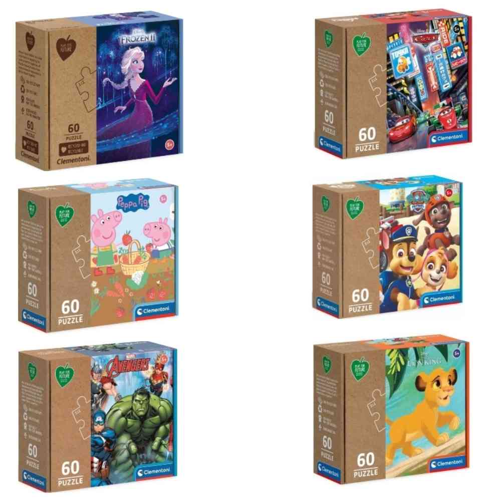 CLEMENTONI PUZZLE 60 PFF ASST