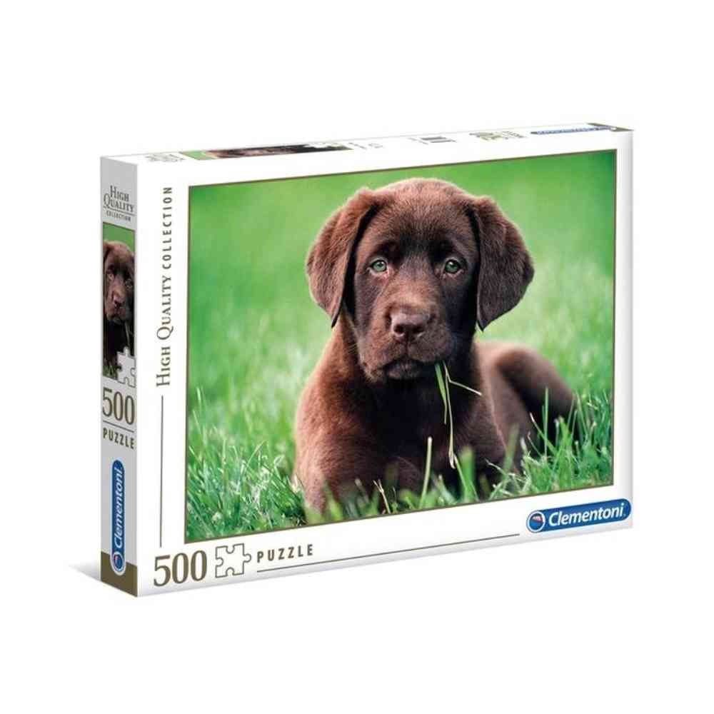CLEMENTONI PUZZLE 500 CHOCOLATE PUPPY